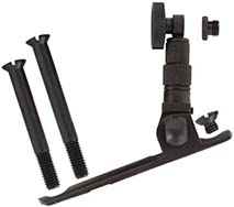 Tang sight, 
Lyman No. 2 sight,
for Uberti Model 1873 Winchester Rifle,
includes tang bolts for both straight and pistol grip model